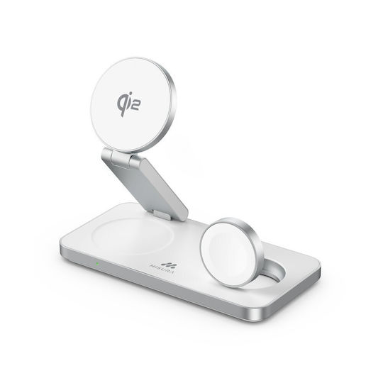 MISURA Încărcător Wireless (Qi Pad) 15W Argintiu