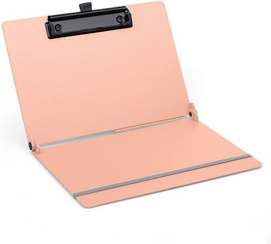 Sax Double Folding Clipboard A4-A5 30 Sheets Salmon 750-21 Sax