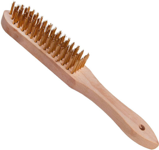 Wire Brush Rust Removal 5 Rows Wire Bristles Geko G00732