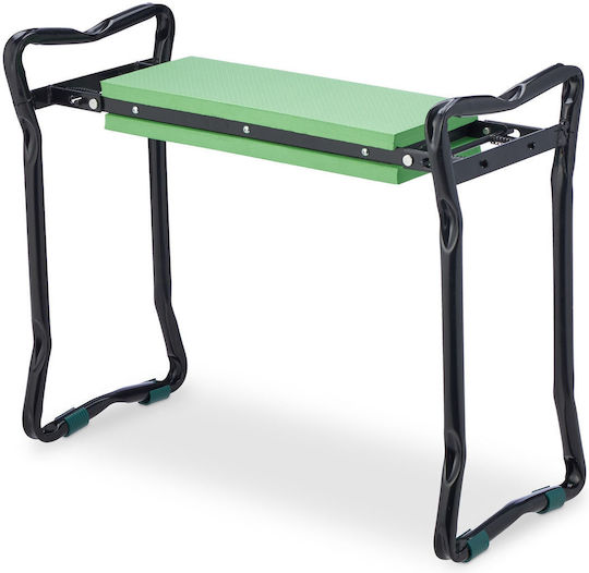 Garden Chair Knee Cushion Black-green