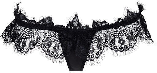 Chilot Tanga Negru Brandi de la Beauty Night Fashion