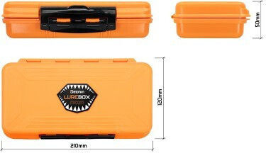 Cutie Bait Delphin Lurebox Quick 210 X 120 X 50 Mm Orange