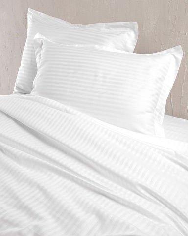 Rythmos Satin Stripes Hotel Pillowcase Striped from Cotton & Polyester 70x50cm.