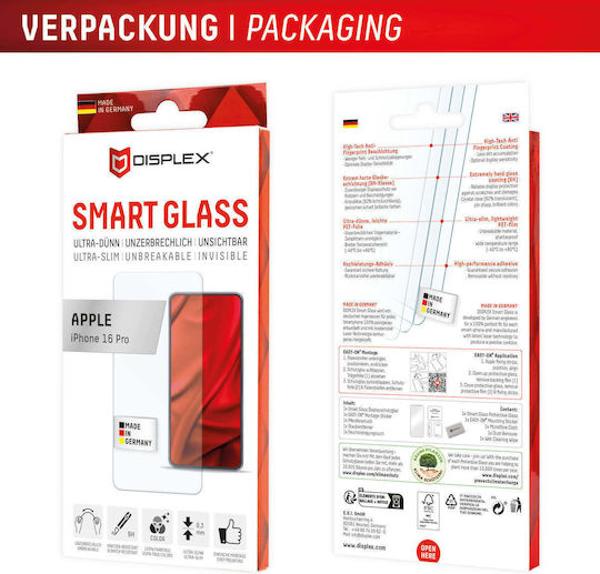 Displex Tempered Glass (iPhone 17 / 17 Pro / 16 Pro)