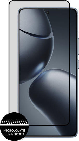 Idol 1991 0.25mm Vollkleber Privatsphäre Gehärtetes Glas Schwarz (Xiaomi 14T / 14T Pro)