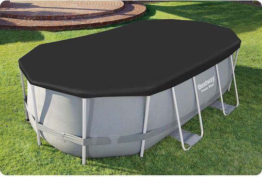 Bestway 58425 Oval Frame Pool Cover 427 X 250 X 100 Cm