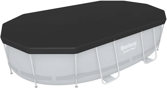 Bestway 58425 Oval Frame Pool Cover 427 X 250 X 100 Cm