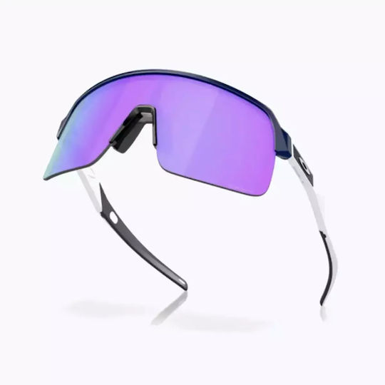 Oakley Cycling Glasses Sutro Lite with Navy Blue Frame & Polarized / Photochromic Lenses