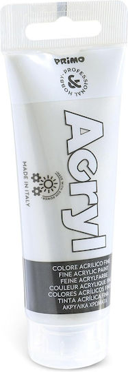 Primo Acryl Acrylic Paint Set in Silver color Silver 75ml 1pcs