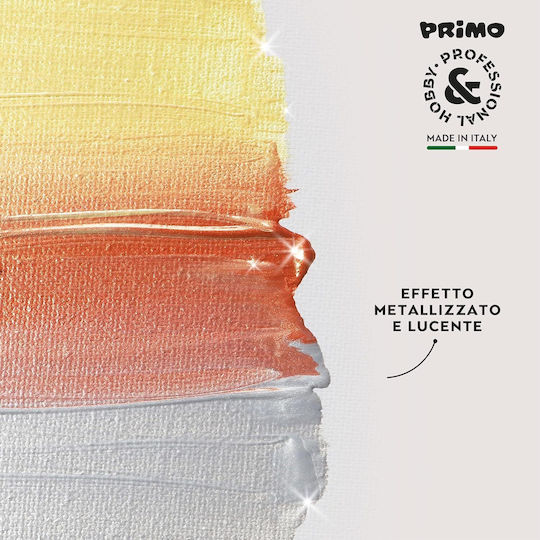 Primo Acryl Acrylic Paint Set in Silver color Silver 75ml 1pcs