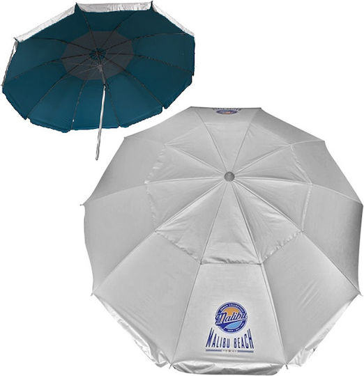 TnS Malibu Folding Beach Umbrella Aluminum Diameter 2.2m