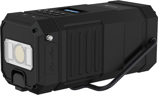 Sandberg Survivor Lantern All-in1 Battery Lantern for Camping with Flashlight Radio & Powerbank 105lm 37W Black