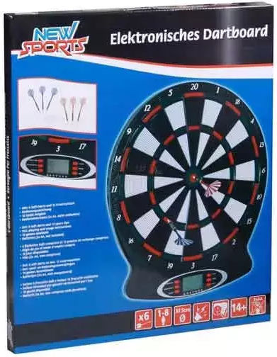 Vedes Set with Electronic Target & 6 with 18 Games