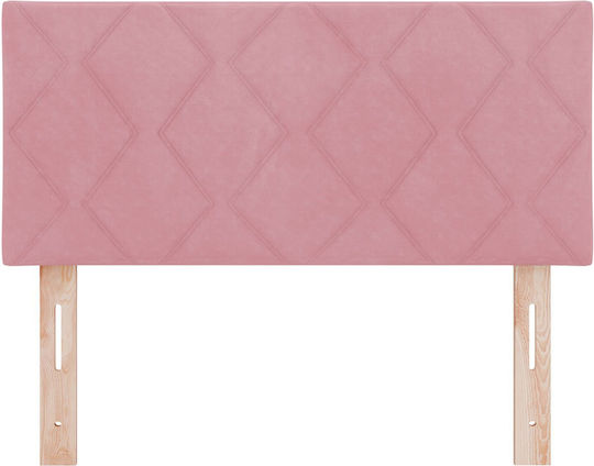vidaXL Hölzernes Kopfstütze für Betten Rosa 100x88cm