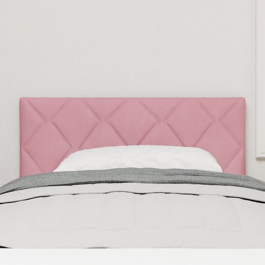 vidaXL Κεφαλάρι Κρεβατιού Ξύλινο Ροζ 90x88cm