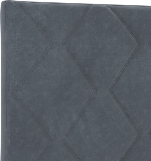vidaXL Wooden Bed Headboard Dark Gray 80x88cm