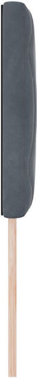 vidaXL Wooden Bed Headboard Dark Gray 80x88cm