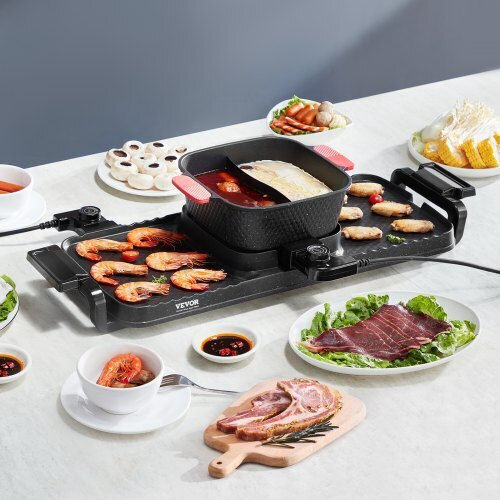 Vevor Teppanyaki Utensil with Adjustable Thermostat 2300W