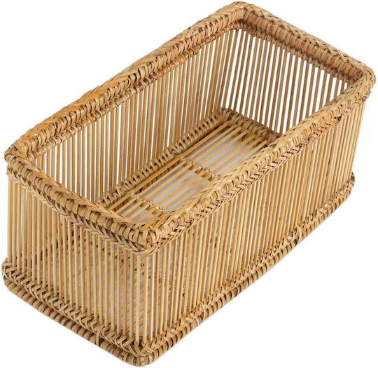 Andrea House Storage Basket Rattan 31x16x13cm 1pcs