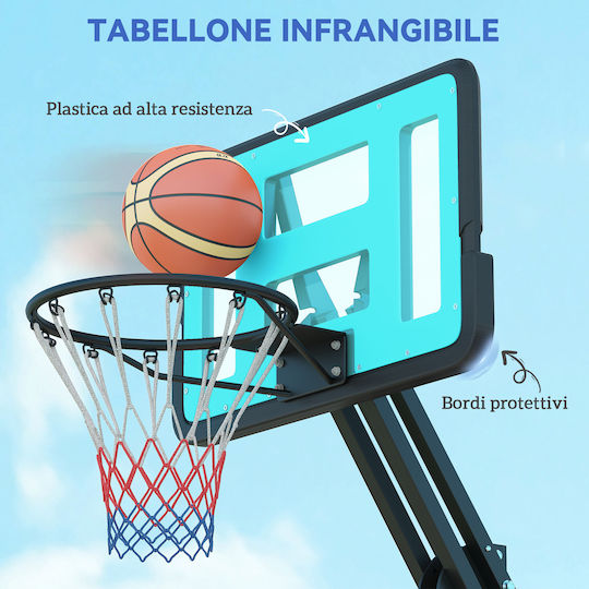 Sportnow Basketball Hoop with Stand and Adjustable Height