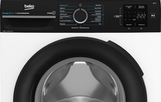 Beko Пералня 9кг 1151 Оборота BM3WFSU39215WBPB