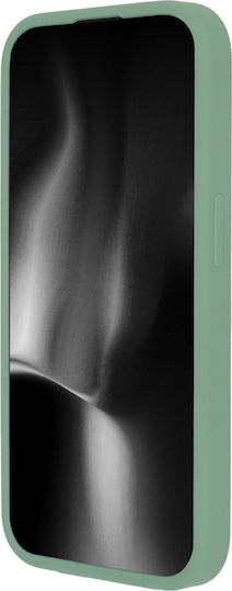 TectoShield Soft Touch Mag Case Rückseite Umschlag Silikon / Stoff Grün (iPhone 14)