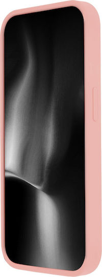 TectoShield Soft Touch Mag Case Rückseitencover Silikon / Stoff Rosa (iPhone 13)