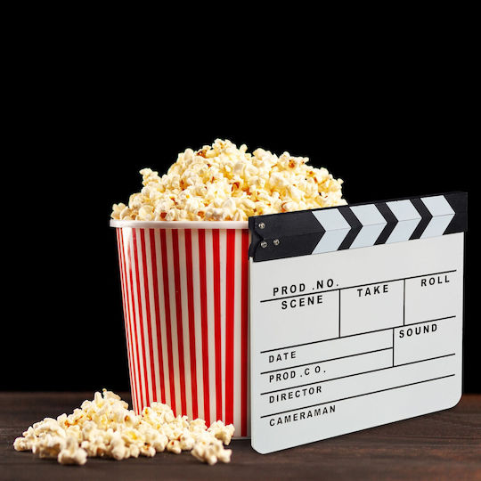 Clapperboard Relaxdays White