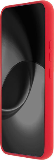 TectoShield Umschlag Rückseite Silikon Rot (Galaxy S24+)