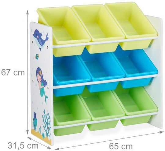 Copilăresc Raft Multicolor 67x65x31.5εκ.