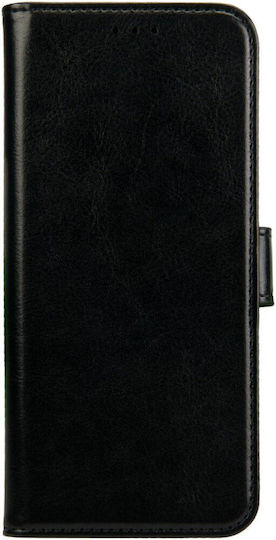 Rosso Wallet Piele artificială Negru (Moto G75)