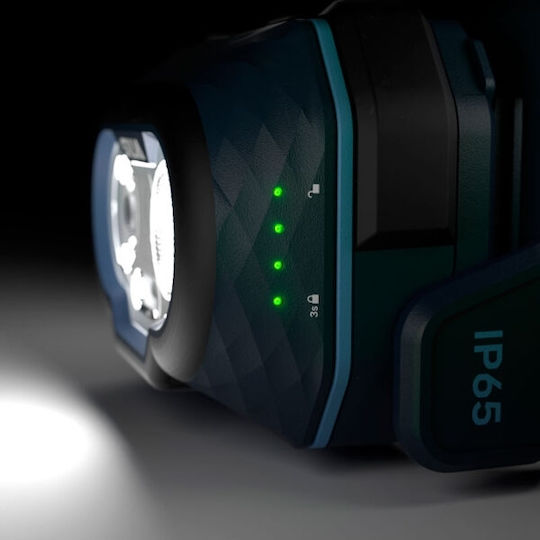 Silva Rechargeable Headlamp LED IP65 with Maximum Brightness 500lm Yellow