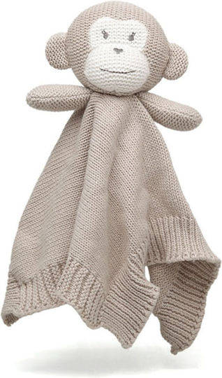 Kiokids Baby Comforters Cotton Friends Monkey Beige