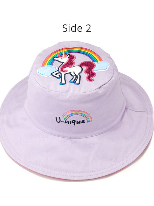 Flapjackkids Παιδικό Καπέλο Bucket Υφασμάτινο Αντηλιακό Πολύχρωμο