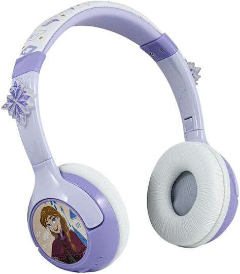 eKids Disney Frozen Fără fir / Cu fir Pentru copii On Ear Căști cu 15 ore de Funcționare Violet