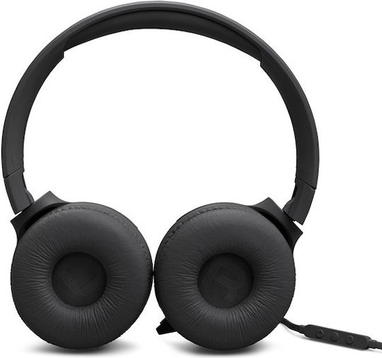 JBL Tune 520C Wired On Ear Headphones Black