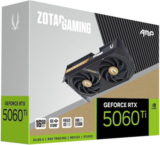 Zotac GeForce RTX 5060 Ti 16GB GDDR7 AMP Κάρτα Γραφικών