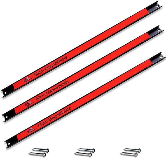Set 3 Magnetic Strips Tool Organization Deuba 60 Cm