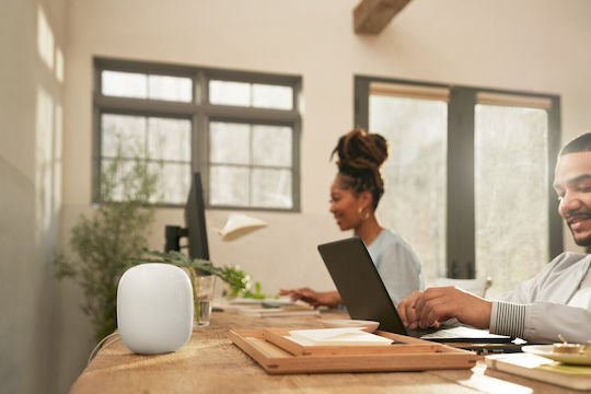 Google Nest Wifi Pro (3pack) Безжичен Рутер Wi-Fi 6E с 2 Порта Ethernet