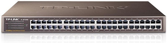 TP-LINK TL-SF1048 v7 Unmanaged L2 Switch με 48 Θύρες Ethernet
