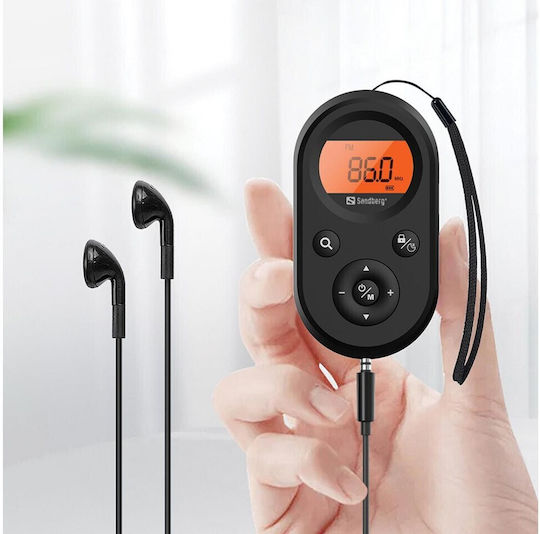Sandberg 421-02 Mini Radio Black