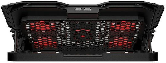 Xtrike Me FN-813 Cooling Pad για Laptop έως 15.6" με 5 Ανεμιστήρες και Φωτισμό