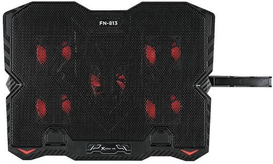 Xtrike Me FN-813 Cooling Pad για Laptop έως 15.6" με 5 Ανεμιστήρες και Φωτισμό
