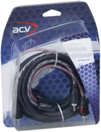 ACV Cable RCA male - RCA male 3m 30.4980-300