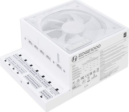 Lian Li Edge Gold 1000W White Computer Power Supply Full Modular 80 Plus Gold