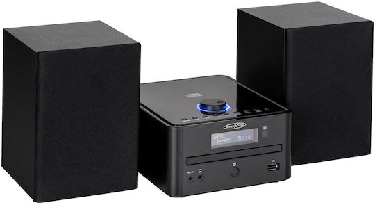 Reflexion Sistem audio 2 HIF79DAB 40W cu CD Player și Bluetooth Negru