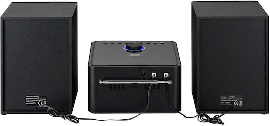Reflexion Sistem audio 2 HIF79FM 32W cu CD Player și Bluetooth Negru