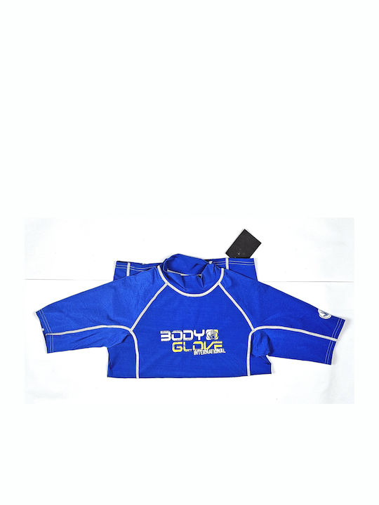 Body Glove Men Short Sleeve Sun Protection Shirt Blue