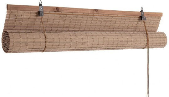 Bizzotto Salamanca Beschattungsrollo Bamboo in Gray Farbe L90xH180cm
