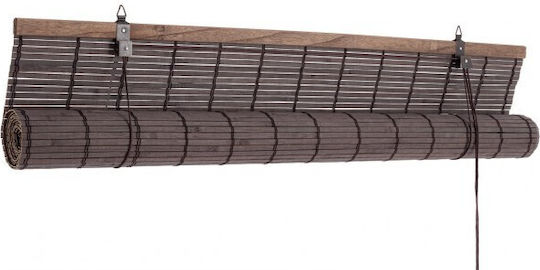 Bizzotto Shade Blind Bamboo in Brown Color L120xH250cm
